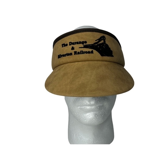 The‎ Durango & Silverton Railroad Adjustable Visor Velvet Logo Adult Size NWOT - Picture 5 of 7